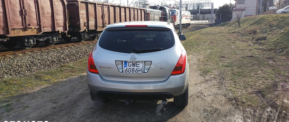 Nissan Murano cena 11500 przebieg: 179300, rok produkcji 2003 z Sopot małe 211
